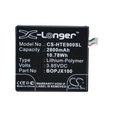 Remplacement de batterie compatible pour HTC 35H00239-00M,35H00239-09M,B0PJX100,BOPJX100