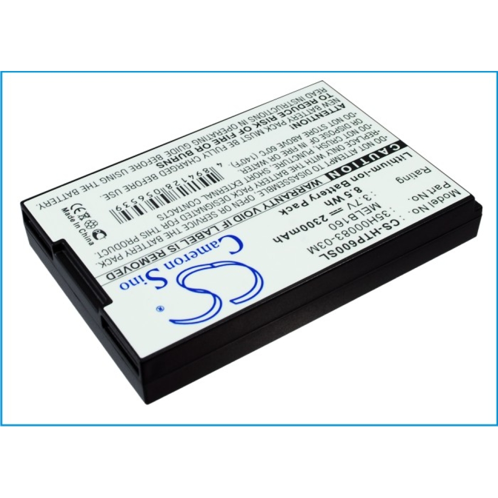 Batterie de téléphone portable HTC CS-HTP600SL