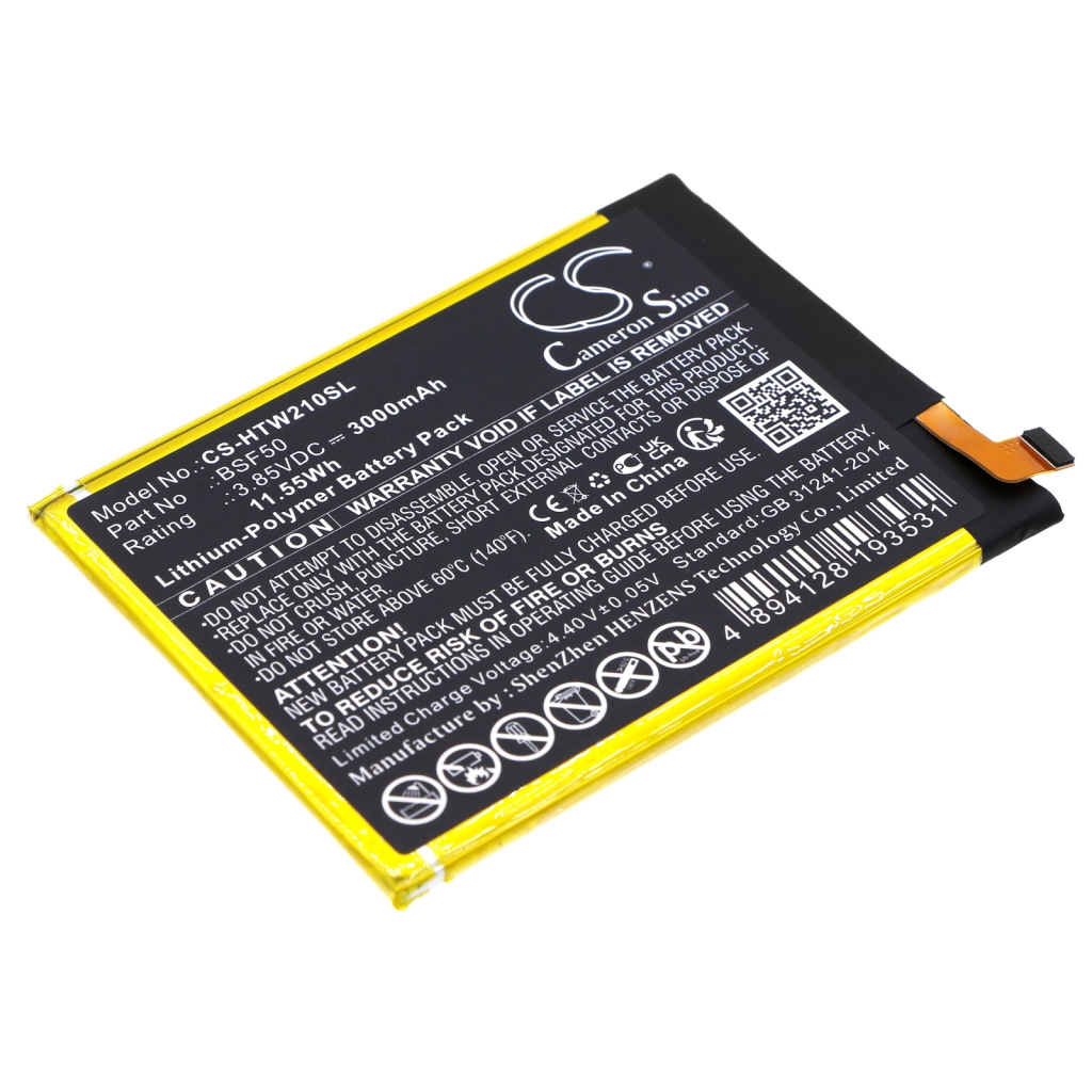 Batterie de téléphone portable HTC CS-HTW210SL