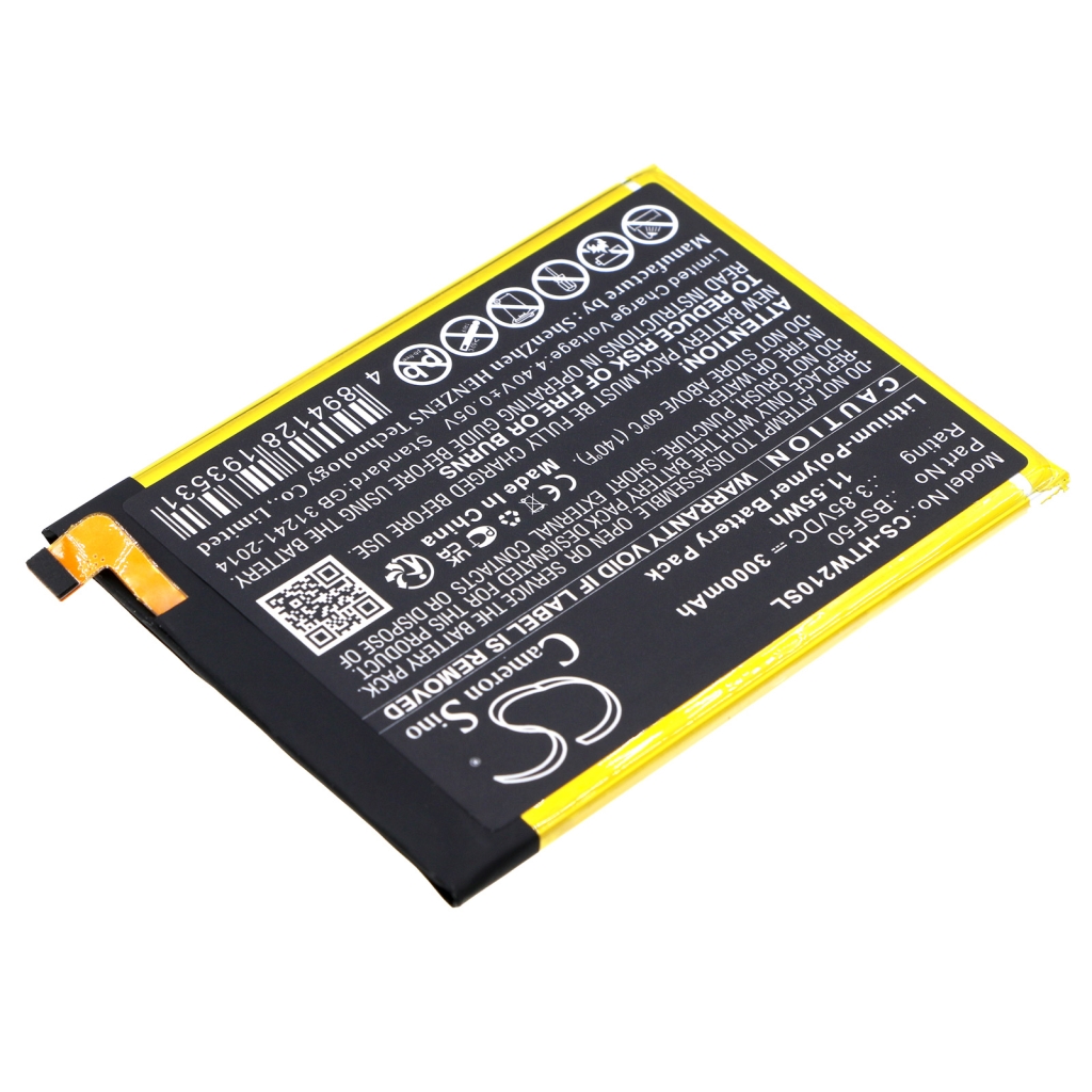 Batterie de téléphone portable HTC CS-HTW210SL