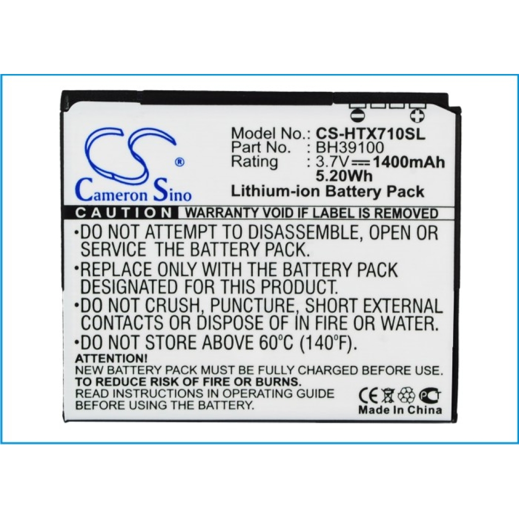 Mobile Phone Battery HTC X710e