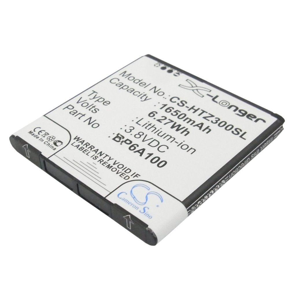 Batterie de téléphone portable HTC CS-HTZ300SL