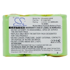 Remplacement de batterie compatible pour Hoover P-13S/F3P1