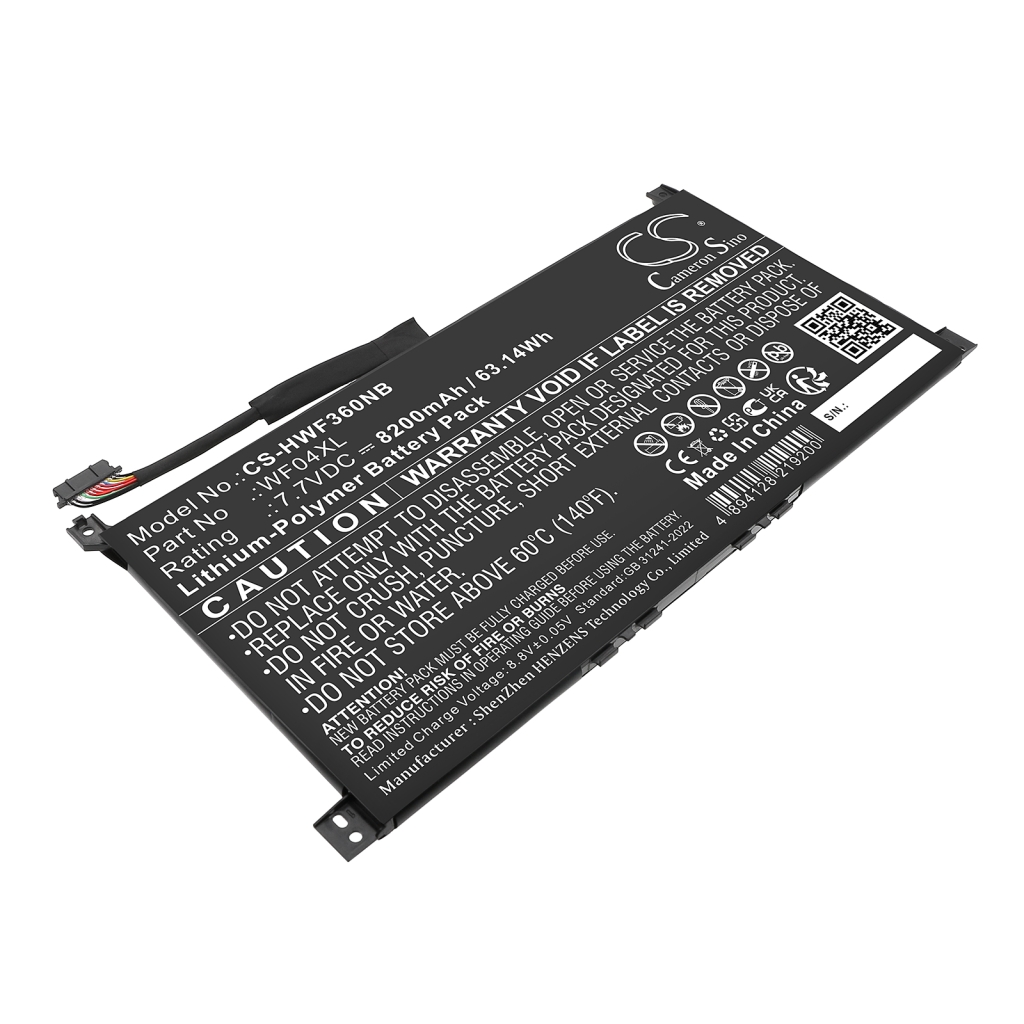 Battery Replaces WF04XL