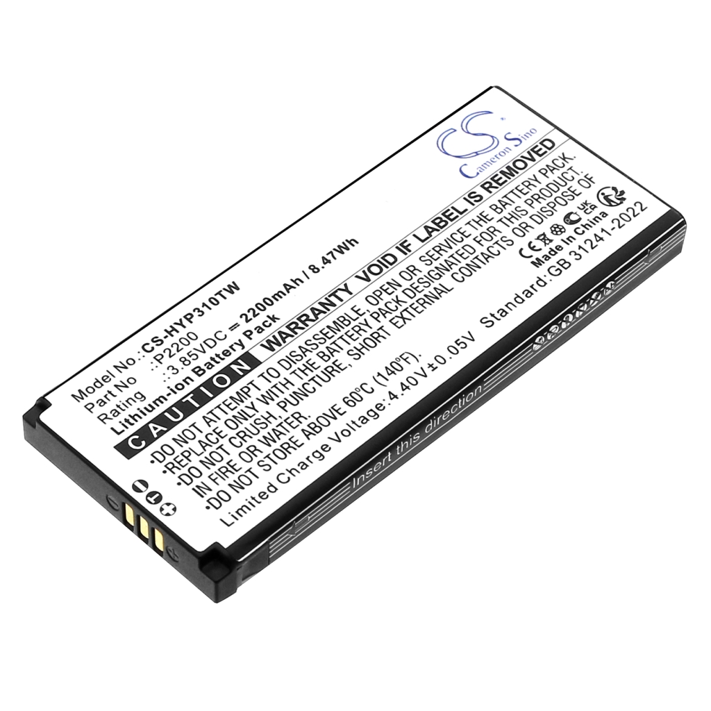 Remplacement de batterie compatible pour Hytera P2200