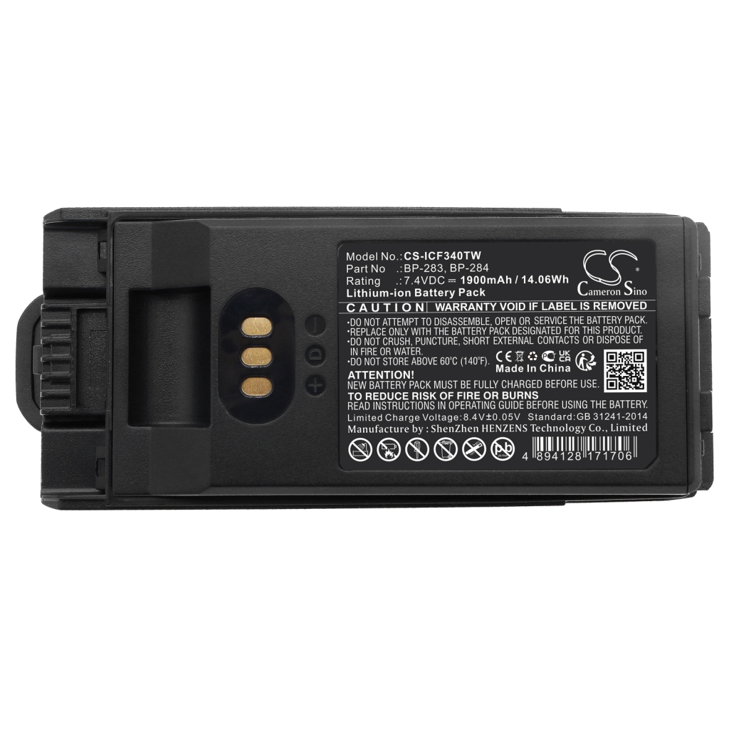 Batterie radio bidirectionnelle Icom IC-F4400DPS