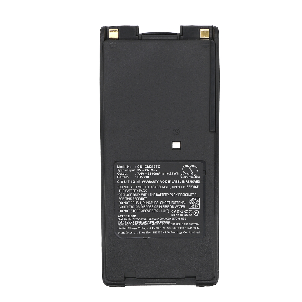 Batterie radio bidirectionnelle Icom IC-T3H