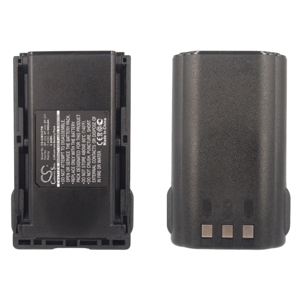 Batterie radio bidirectionnelle Icom IC-F4029SDR