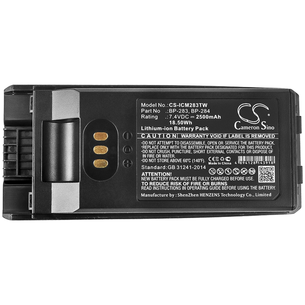 Batterie radio bidirectionnelle Icom IC-F4400DPT