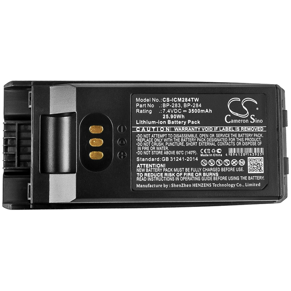 Batterie radio bidirectionnelle Icom IC-F3400DPS