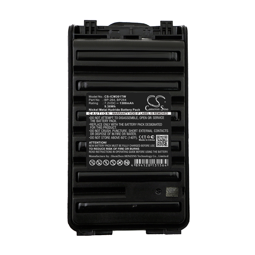 Batterie radio bidirectionnelle Icom IC-F4001