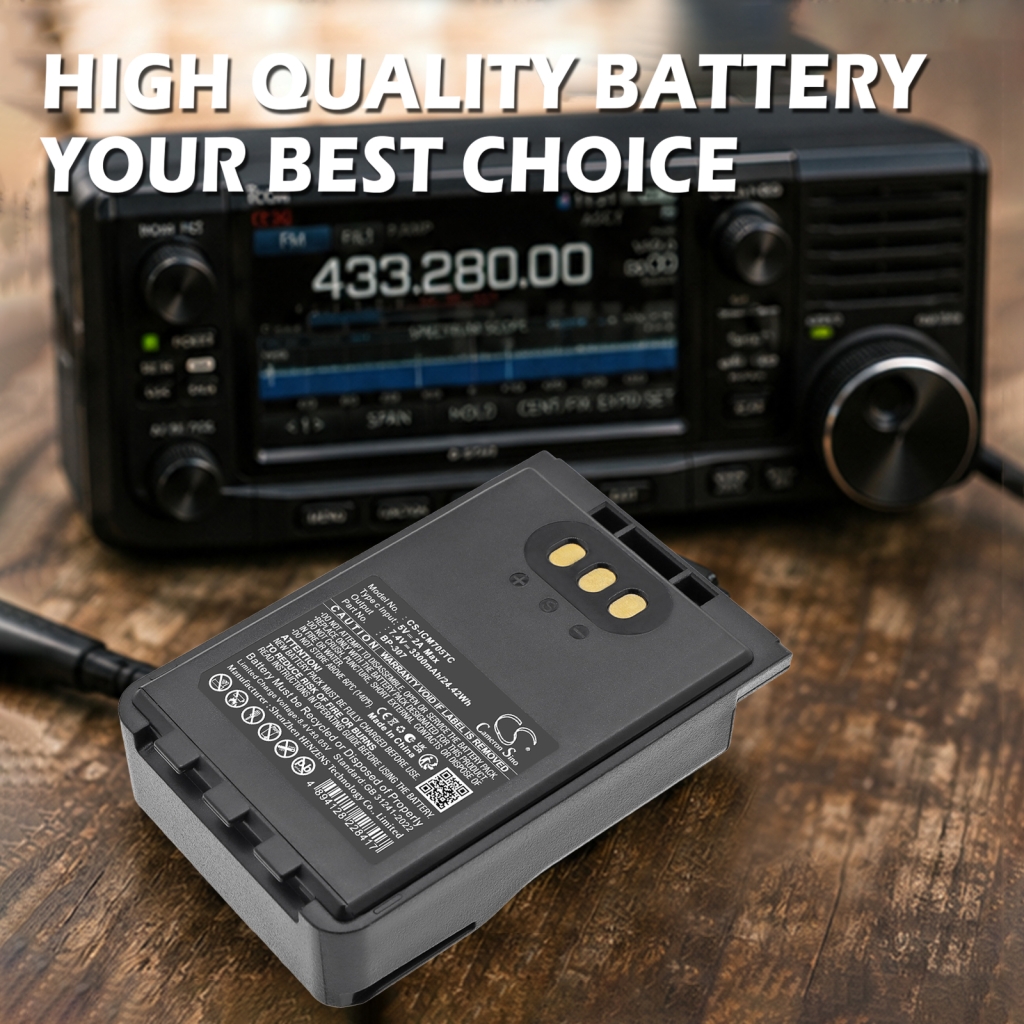 Akku kompatibel mit Icom CS-ICM705TC
