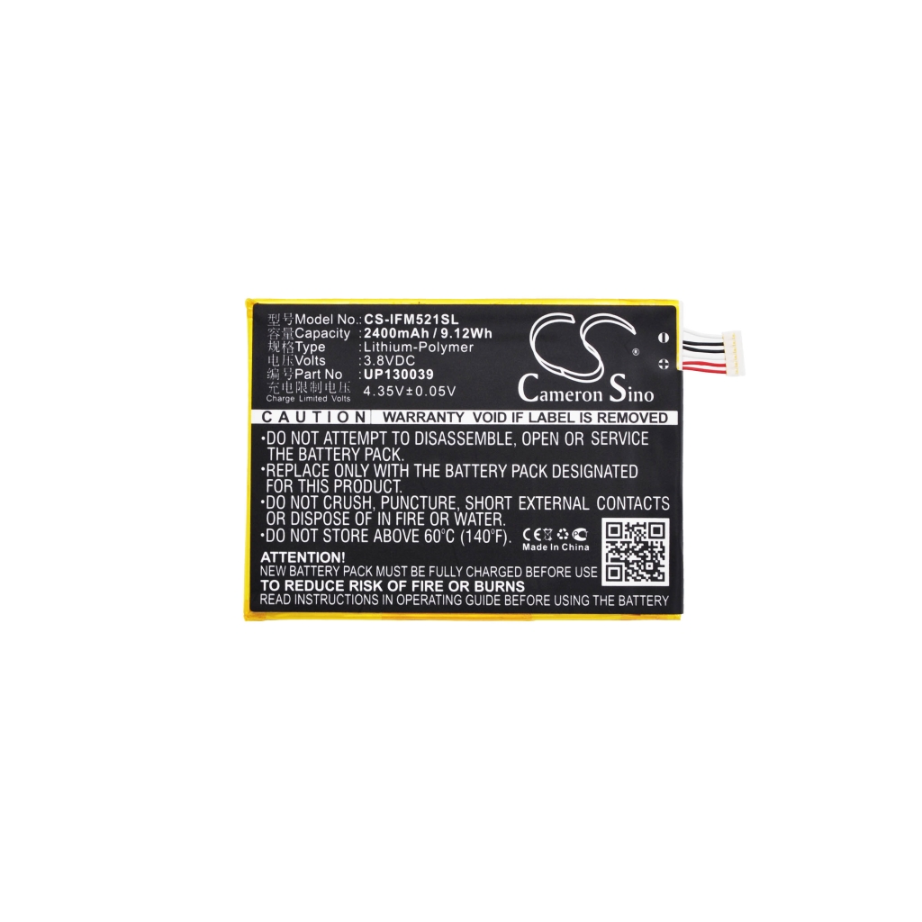 Batterie de téléphone portable Infocus CS-IFM521SL