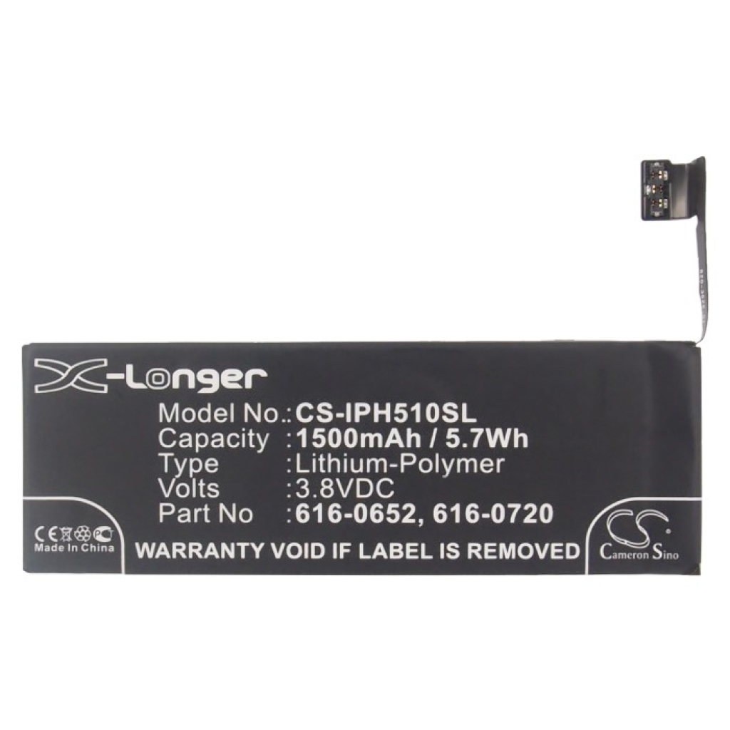 Batteries Remplace 616-0719