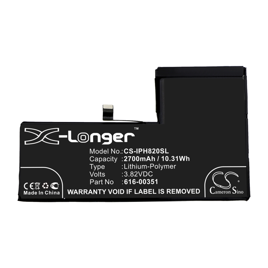 Batterie de téléphone portable Apple CS-IPH820SL