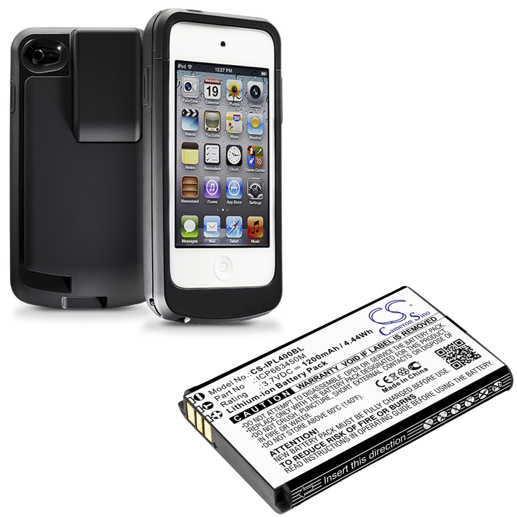 Remplacement de batterie compatible pour Infinite peripherals ICP663450M