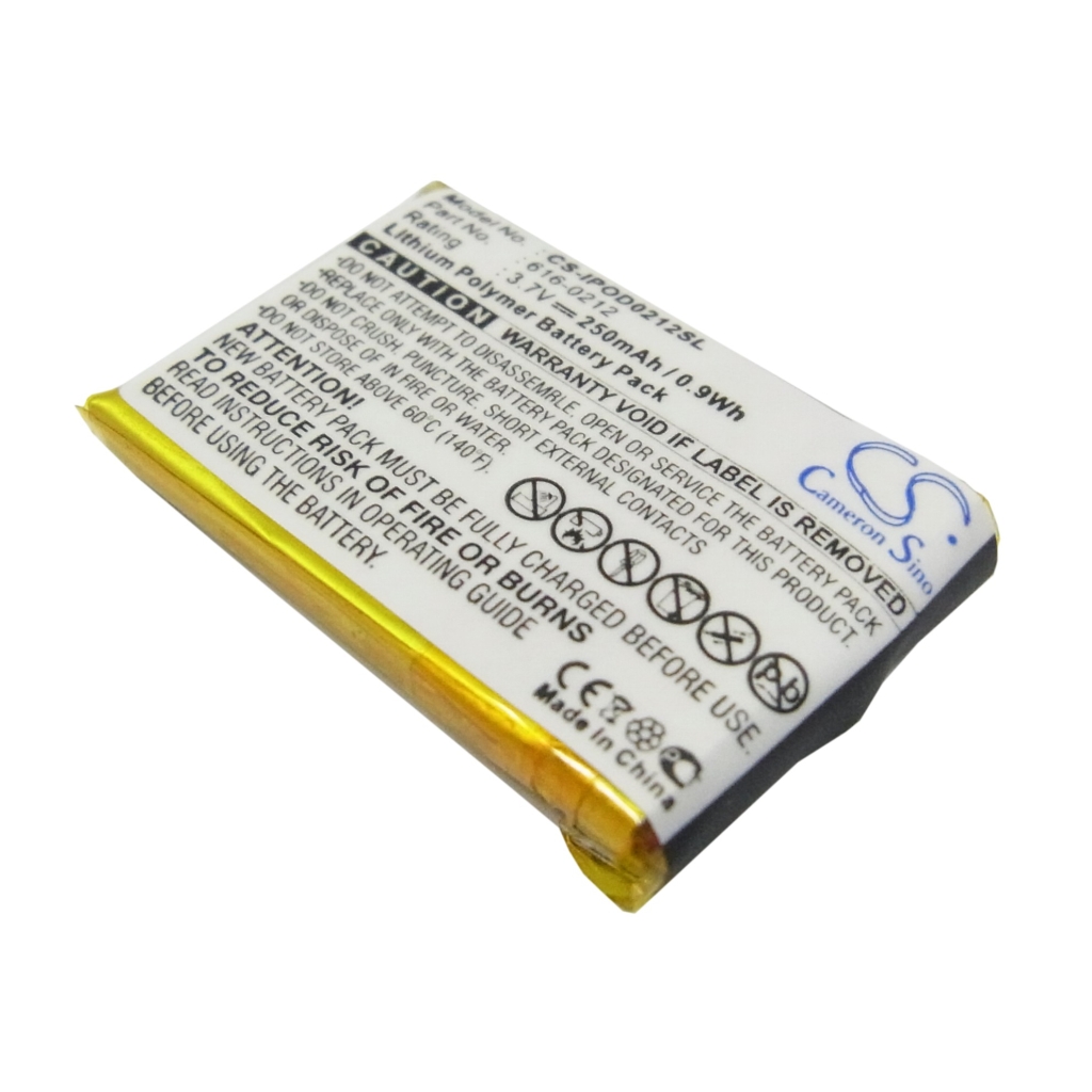 MP3, MP4, MP4, PMP Batterie Apple CS-IPOD0212SL