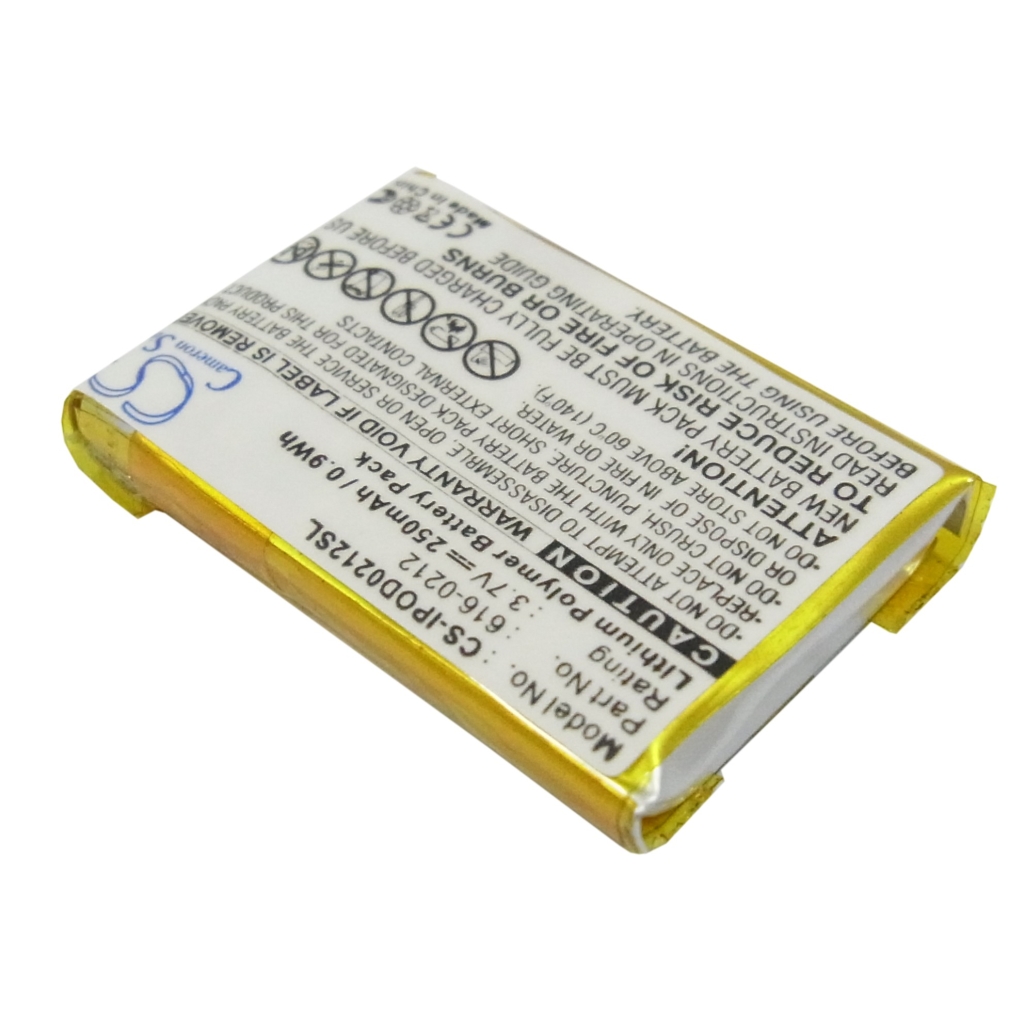 MP3, MP4, MP4, PMP Batterie Apple CS-IPOD0212SL