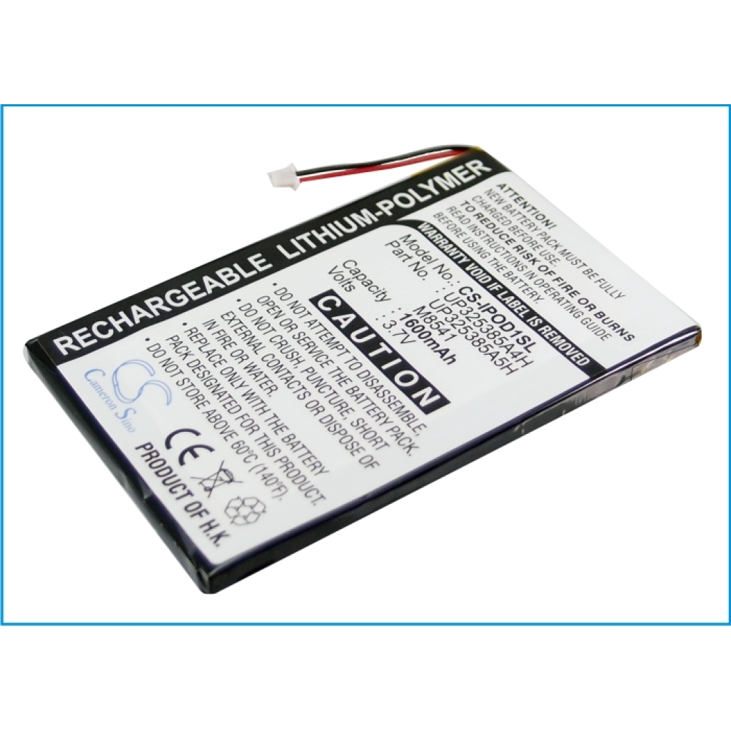 MP3, MP4, MP4, PMP Batterie Apple CS-IPOD1SL