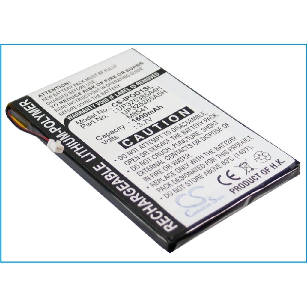 MP3, MP4, MP4, PMP Batterie Apple CS-IPOD1SL