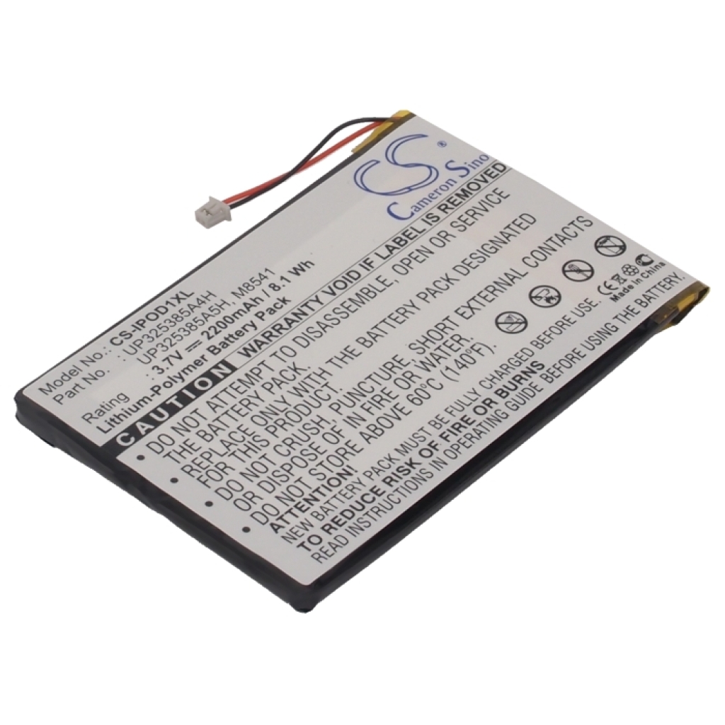 MP3, MP4, MP4, PMP Batterie Apple CS-IPOD1XL