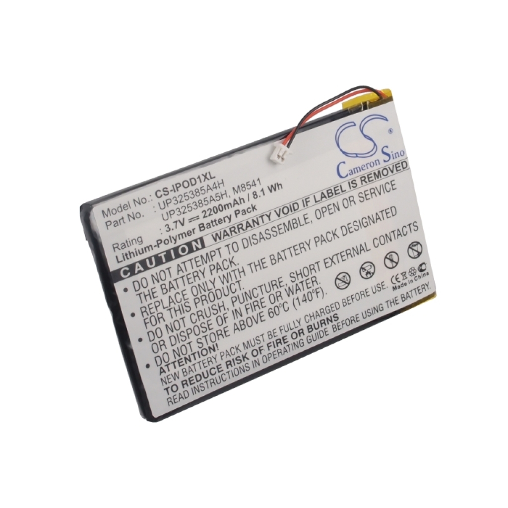 MP3, MP4, MP4, PMP Batterie Apple CS-IPOD1XL