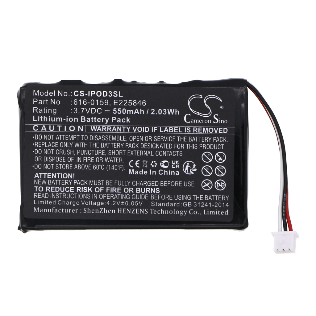 Batteries Remplace 616-0159