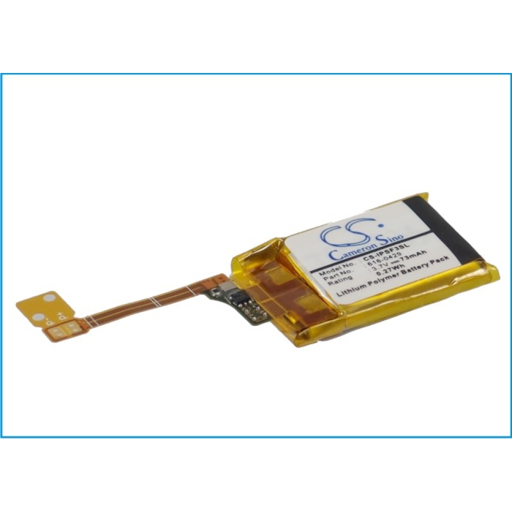 MP3, MP4, MP4, PMP Batterie Apple CS-IPSF3SL
