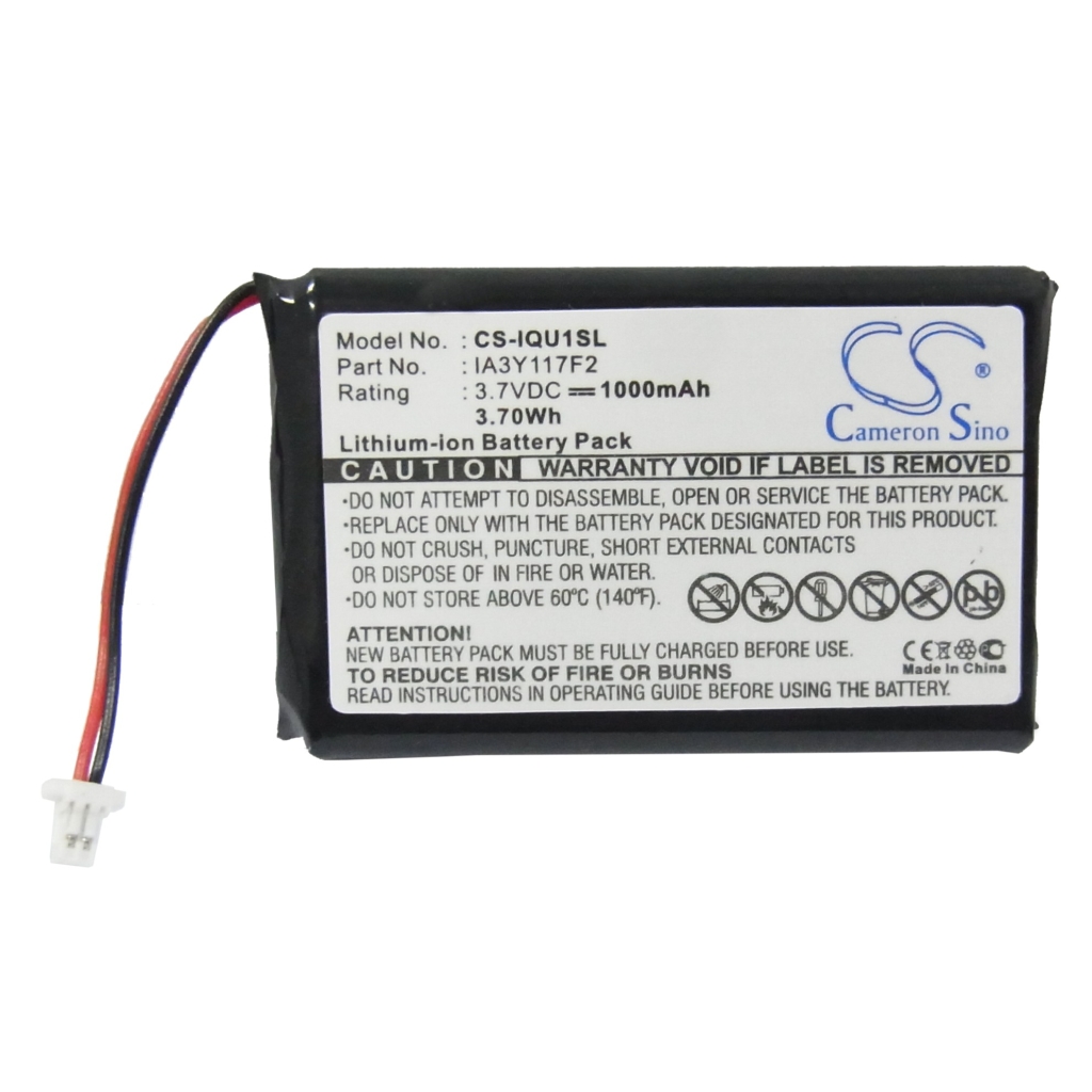 Remplacement de batterie compatible pour Garmin IA3Y117F2
