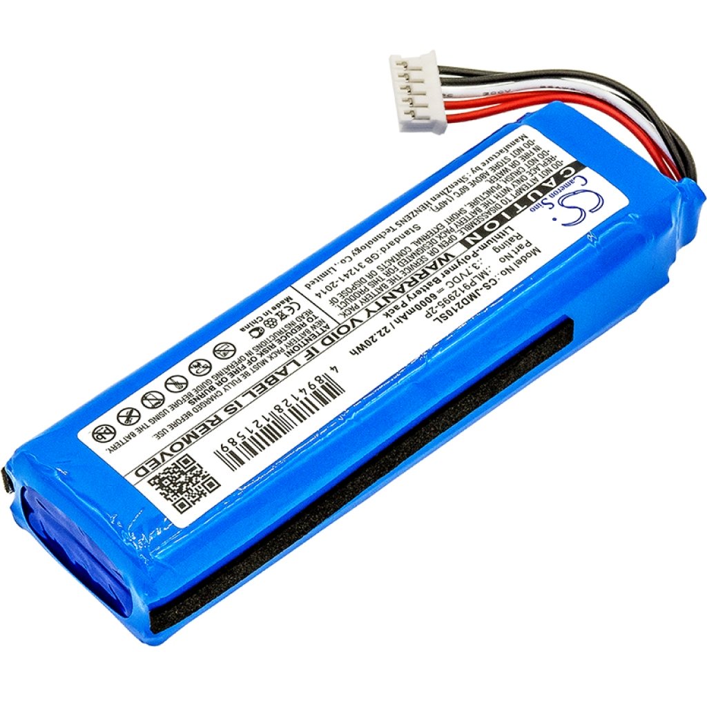 Kompatibler Ersatzakku für Jbl GSP1029102,MLP912995-2P