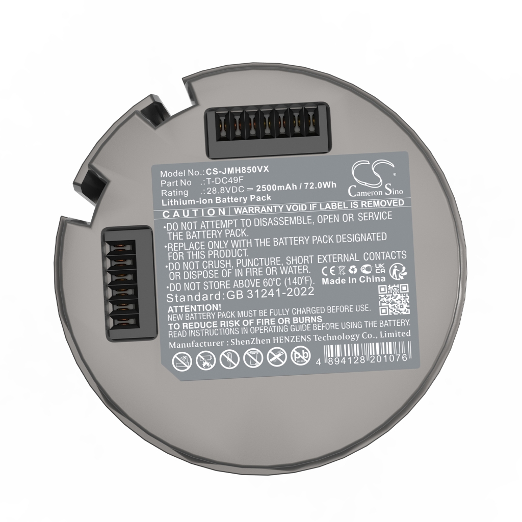 Batterie à vide Jimmy CS-JMH850VX