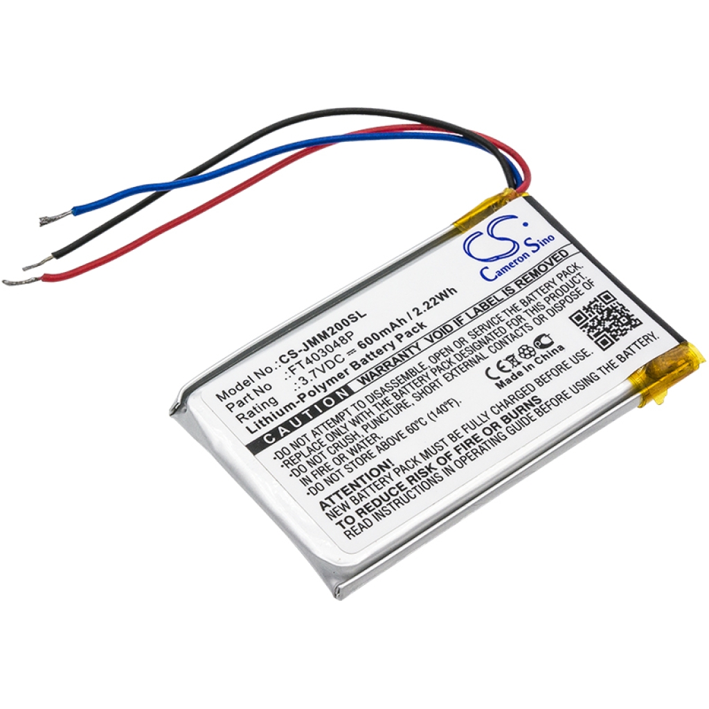 Batterie de haut-parleur Jbl CS-JMM200SL