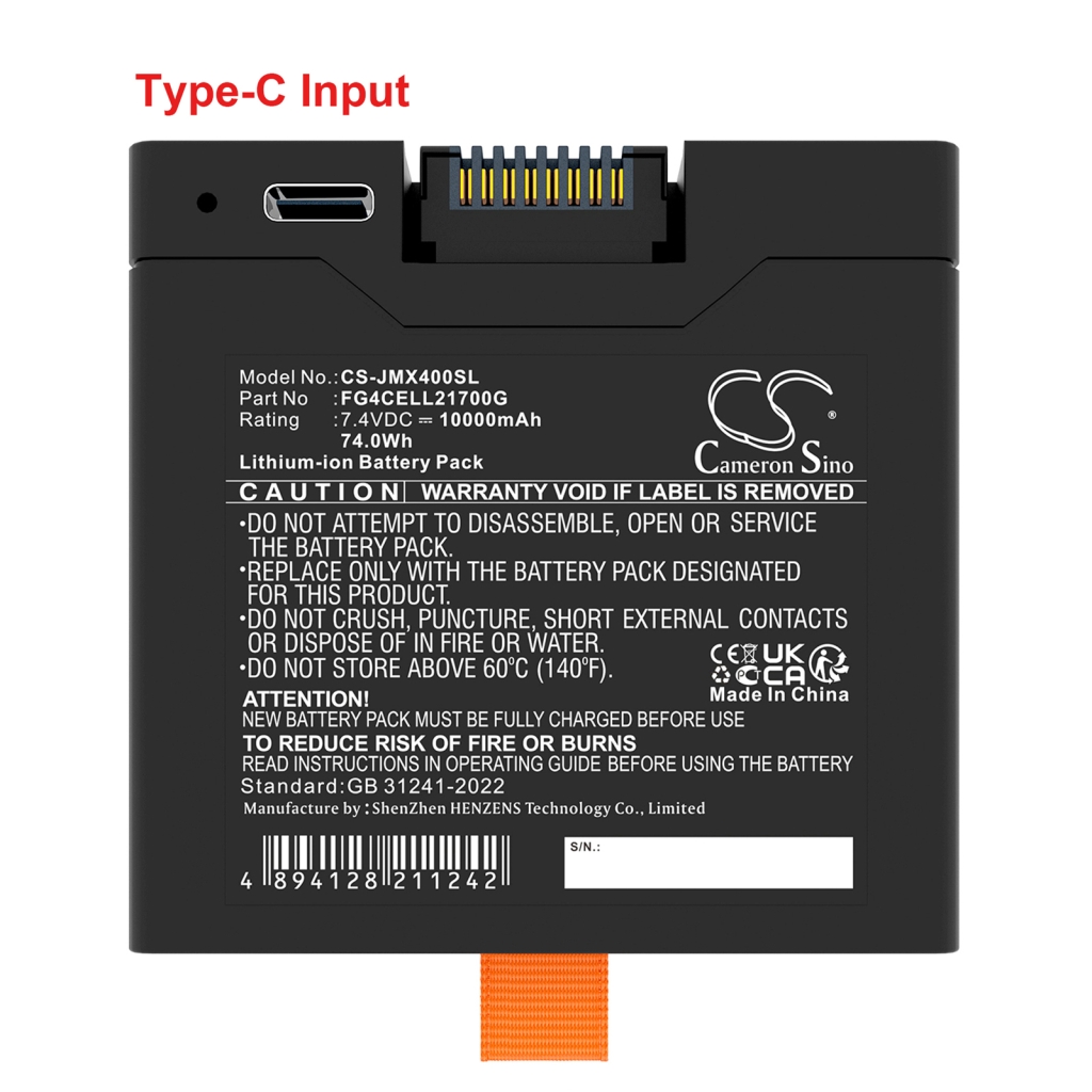 Batterie de haut-parleur Jbl CS-JMX400SL