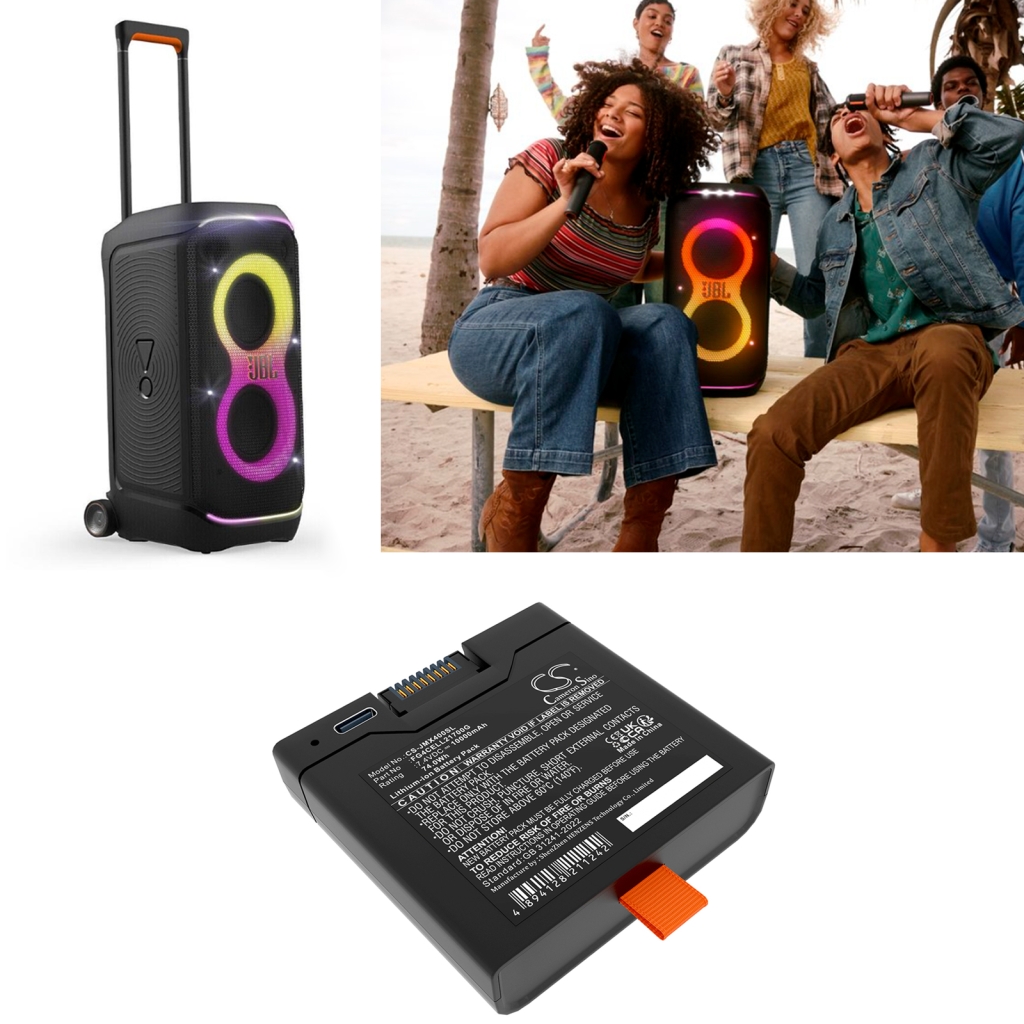 Batterie de haut-parleur Jbl CS-JMX400SL