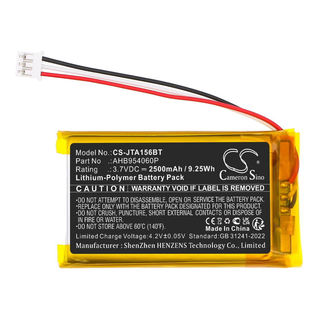 Haussicherheitskamera-Akku Jablotron CS-JTA156BT