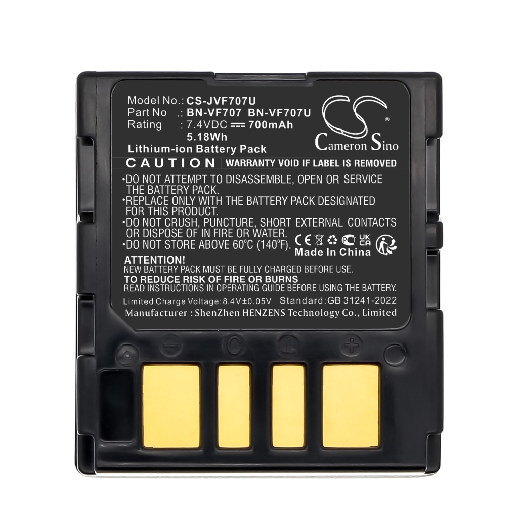 Batterie de l'appareil photo JVC GR-DF450US