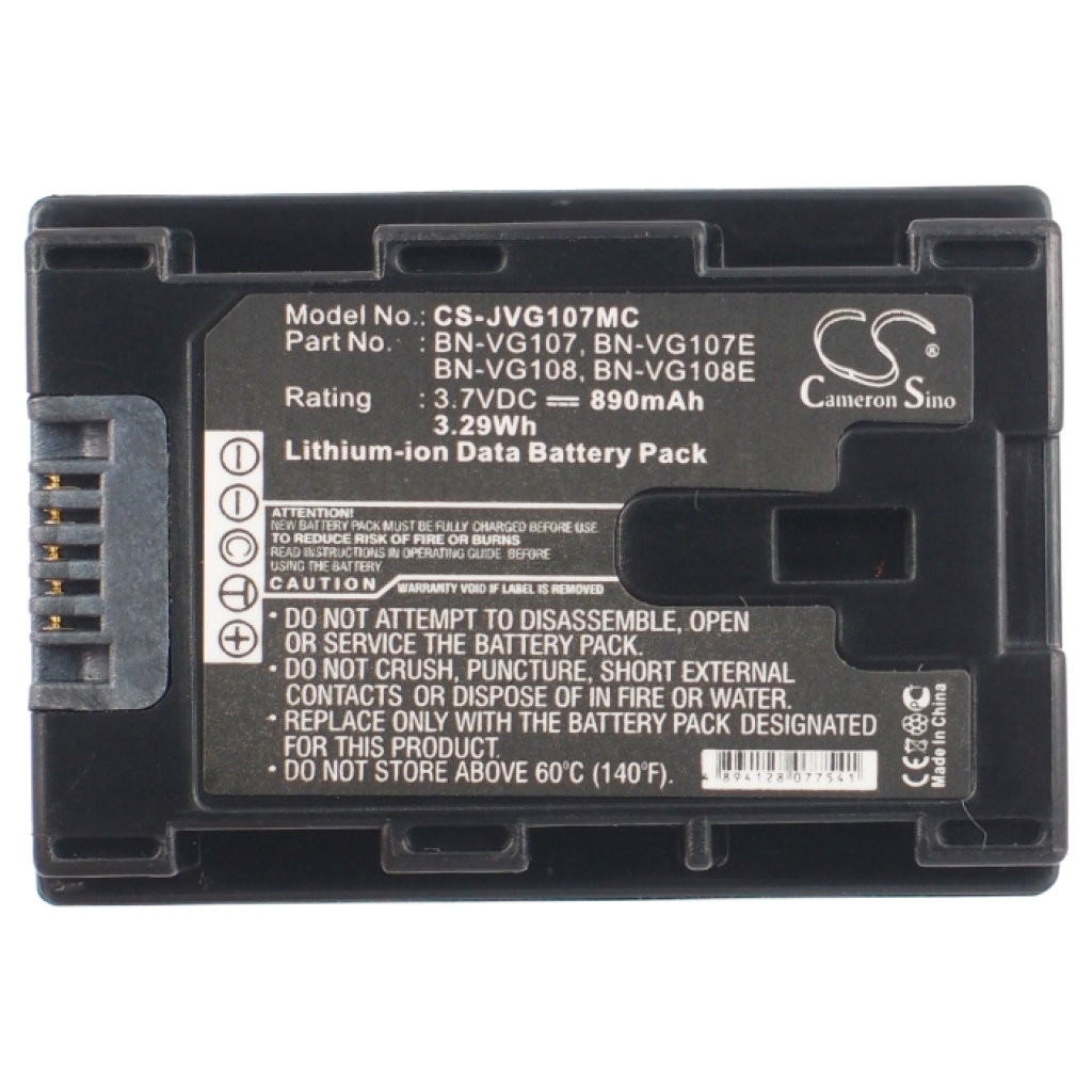 Batterie de l'appareil photo JVC GZ-HD620BAH