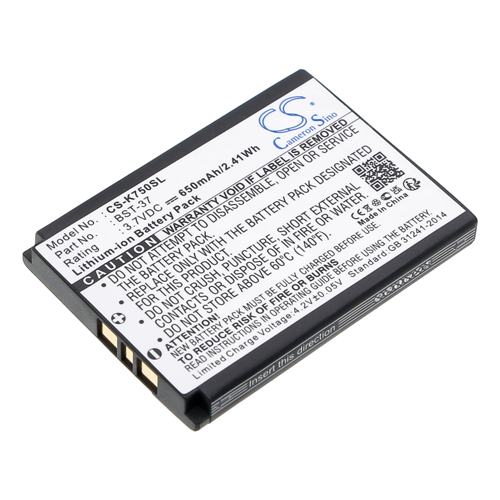 Medical Battery Sony ericsson CS-K750SL