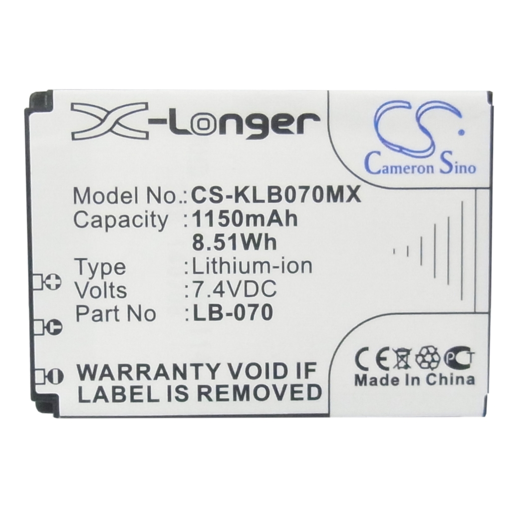 Batteries Remplace LB-070