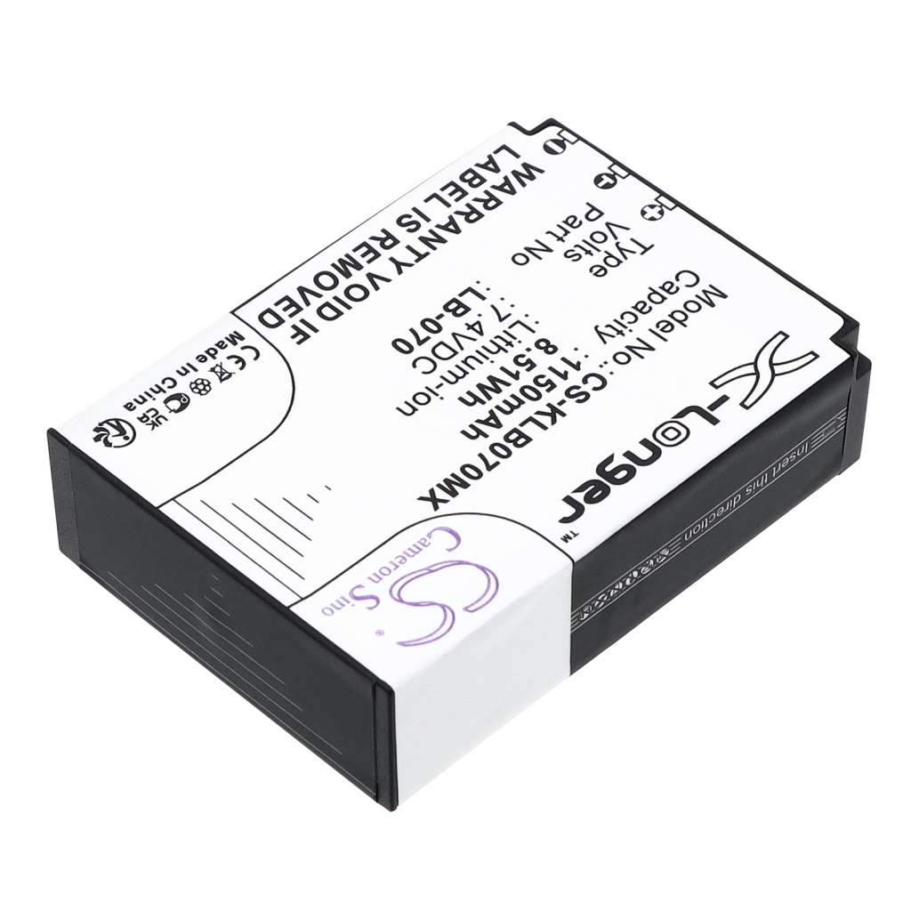 Camera Battery KODAK CS-KLB070MX