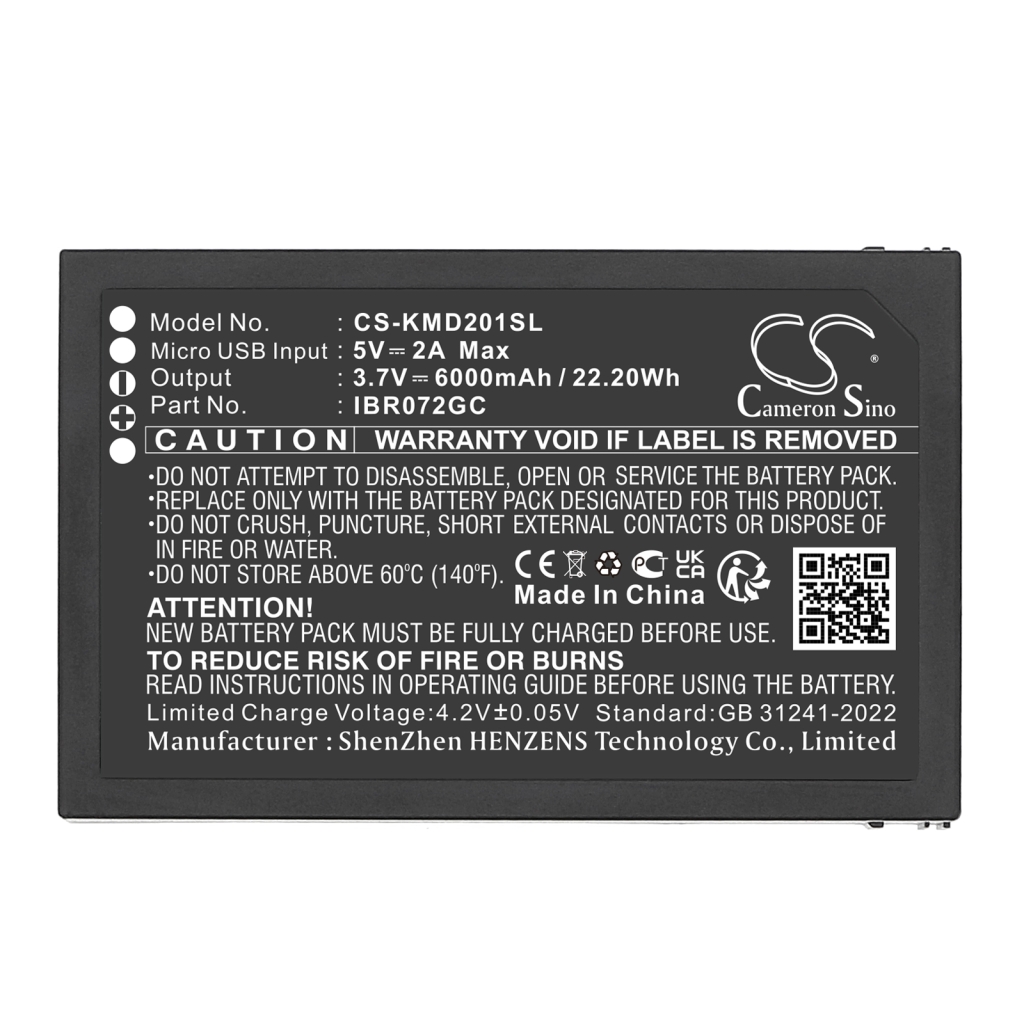 Batteries Remplace IBR072GC