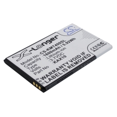 Remplacement de batterie compatible pour Kazam KAX10,KAX10MXJAK038738,KAX40