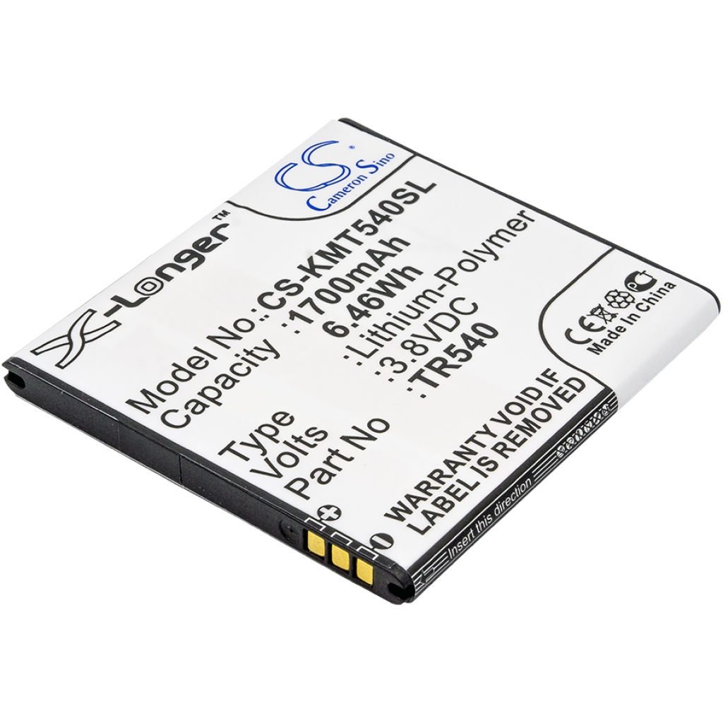 Batterie de téléphone portable Kazam CS-KMT540SL