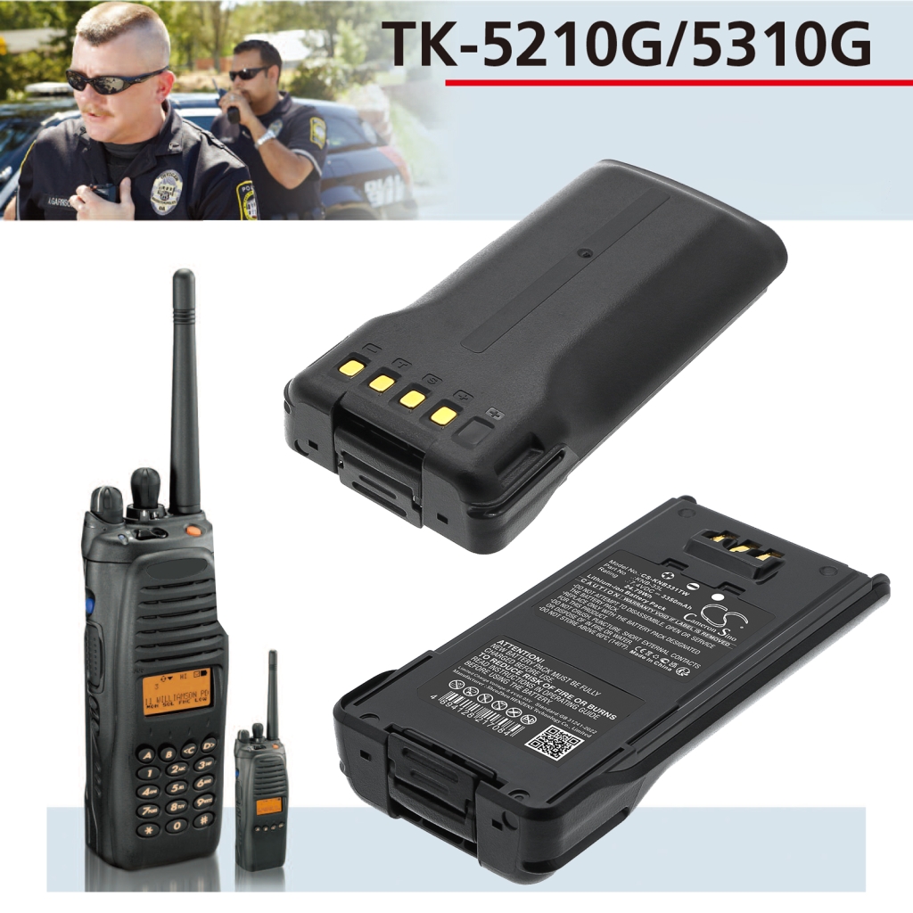 Batterie radio bidirectionnelle Kenwood CS-KNB331TW