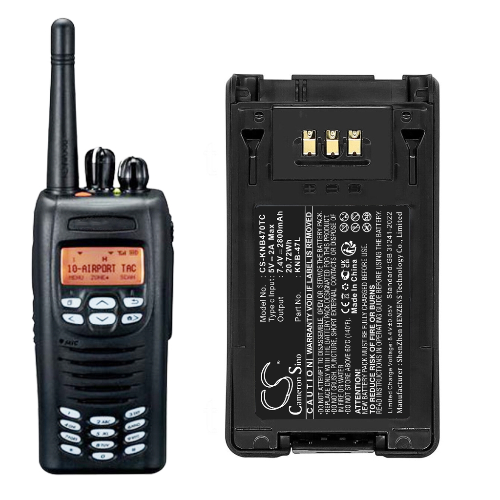 Battery Replaces KNB-50NC