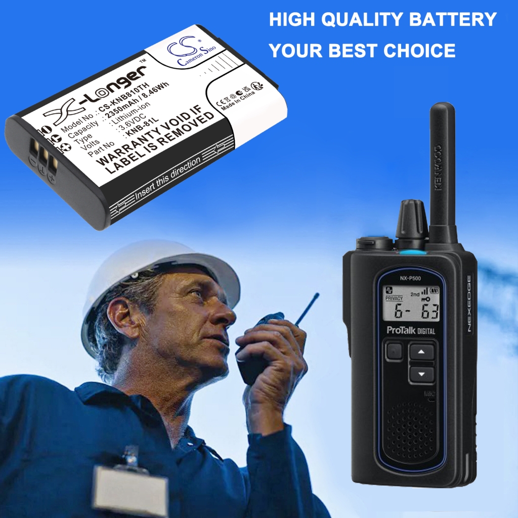 Akku kompatibel mit Kenwood CS-KNB810TH