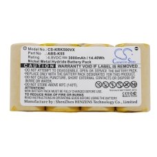Remplacement de batterie compatible pour Karcher ABS-K55