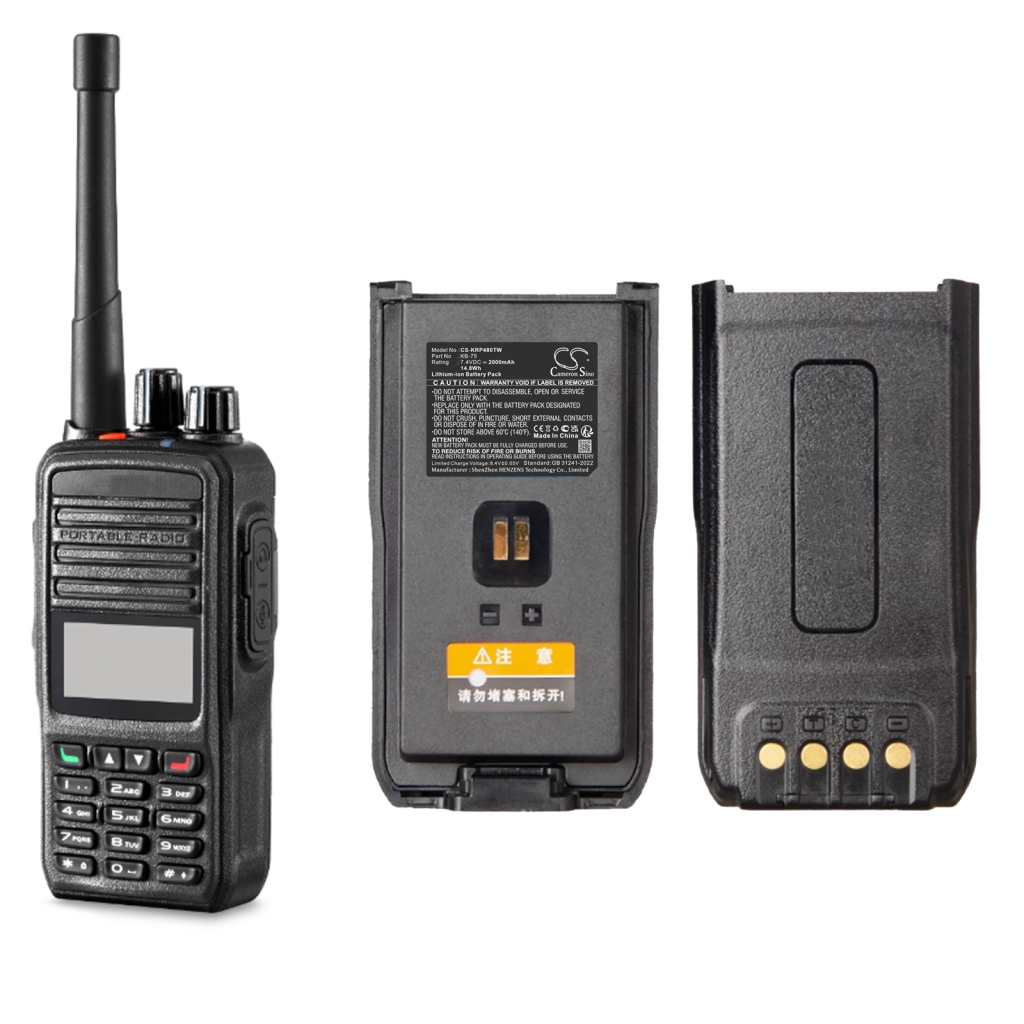 Walkie-Talkie Akkus Kirisun CS-KRP480TW