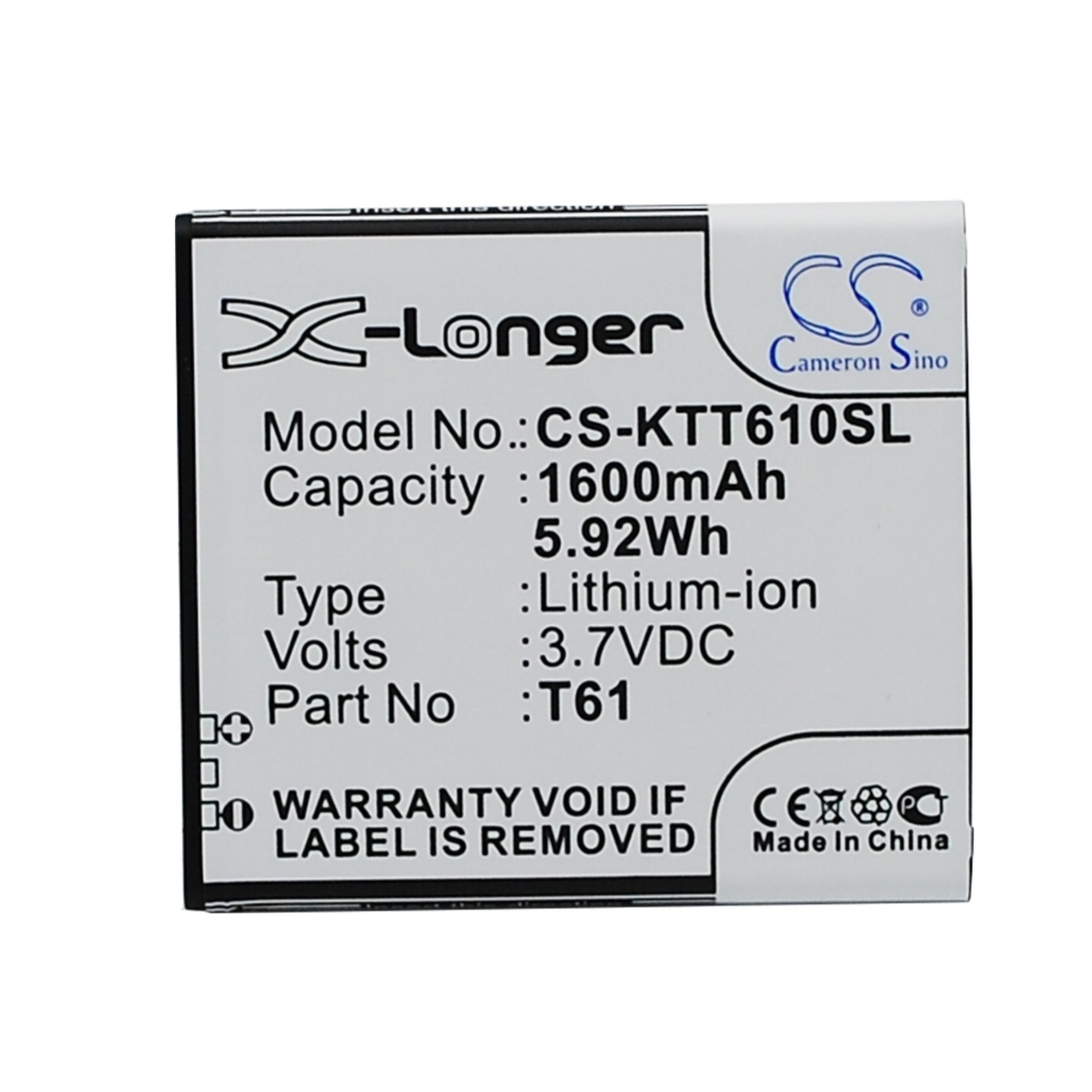 Akku kompatibel mit K-Touch CS-KTT610SL
