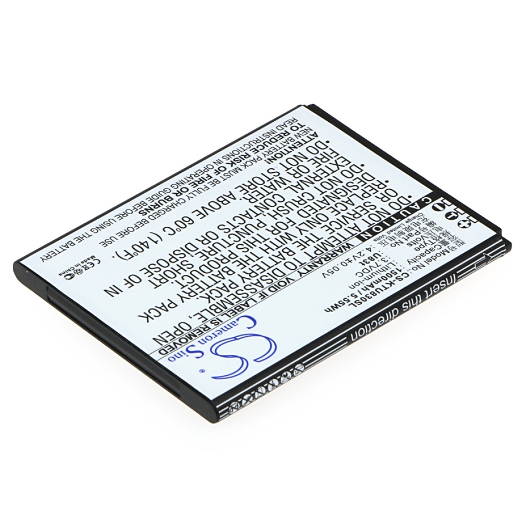 Batterie de téléphone portable K-Touch CS-KTU830SL
